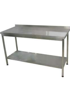 Стіл виробничий з нержавіючої сталі 1500х600х850